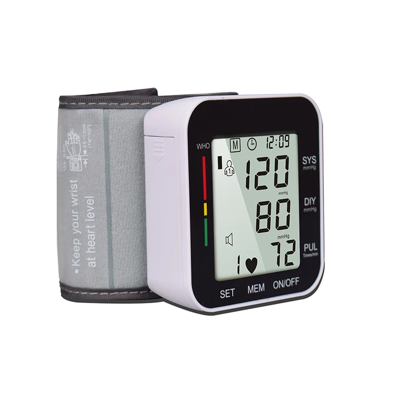  Digital Wrist Blood Pressure Monitor Check Machine Automatic Portable For Home Use DC88