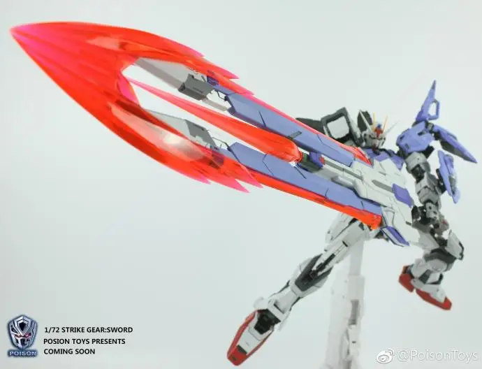 Модели вентиляторов в наличии меч/пушка оружие для Moshow strike gundam seed 1/72 Металл построить плюс игрушка (не содержит фигурка Гандам)