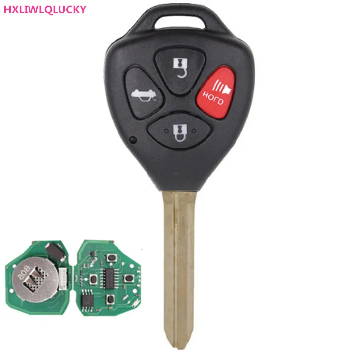 

HXLIWLQLUCKY Universal Remote key B05-4 3+1 Button For Keydiy machine URG200 kd900