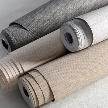 

10M x 0.53M Modern 3D Stripe Wallpaper Bedroom Non-woven Roll Mural Wall Paper Decor WP221