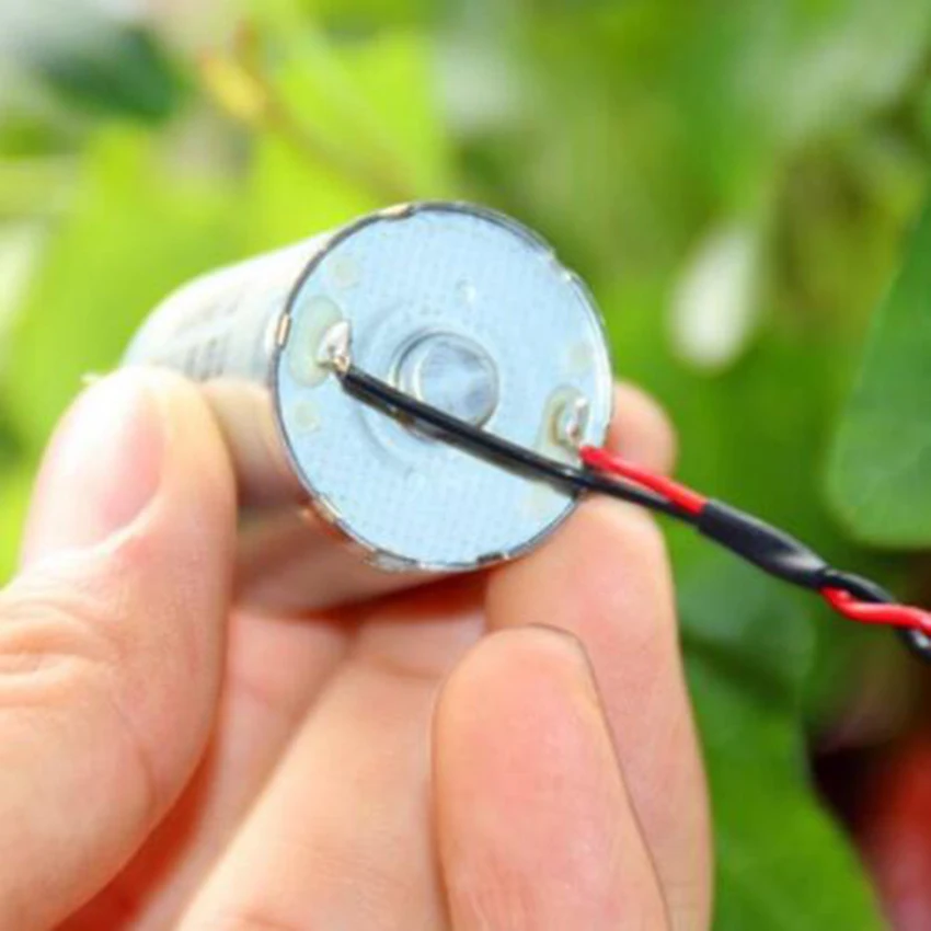 Длинный вал 370 микро DC мотор 24 2 мм DC12V 3705 об/мин драгоценный металлической щетки