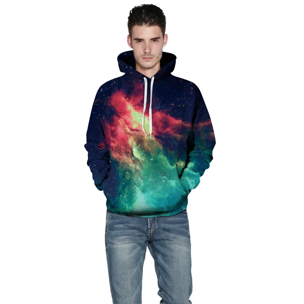 hoodies 3d 2020 brand male long sleeve 3d printing galaxy mens hoodies and sweatshirts men hoode big size poleron hombre