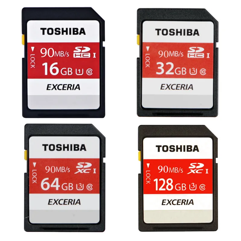 Toshiba 64 GB 32 ГБ 128 MicroSD MicroSDHC MicroSDXC SDHC Карты class10 UHS-1 U3 90 МБ/С. камеры Памяти | Компьютеры