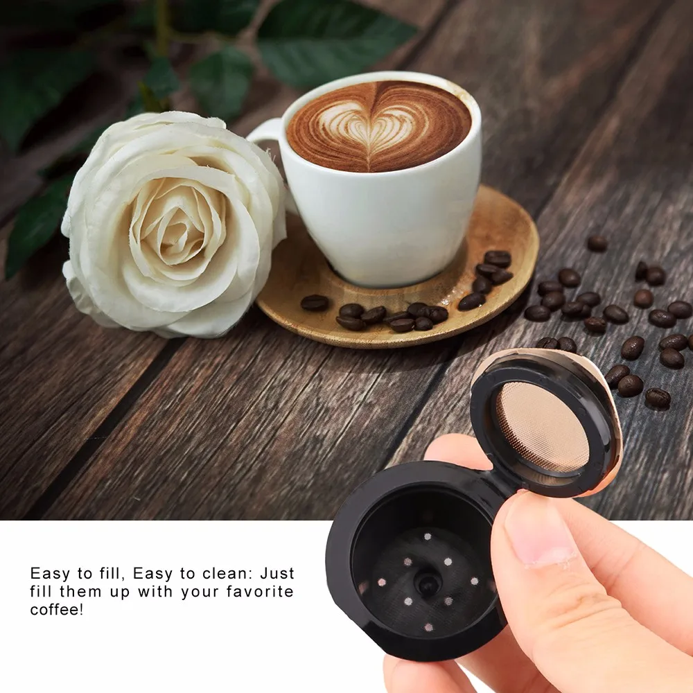 Многоразовая капсула Nespresso для кофемашины Nespresso с металлической крышкой, многоразовая капсула Nespresso