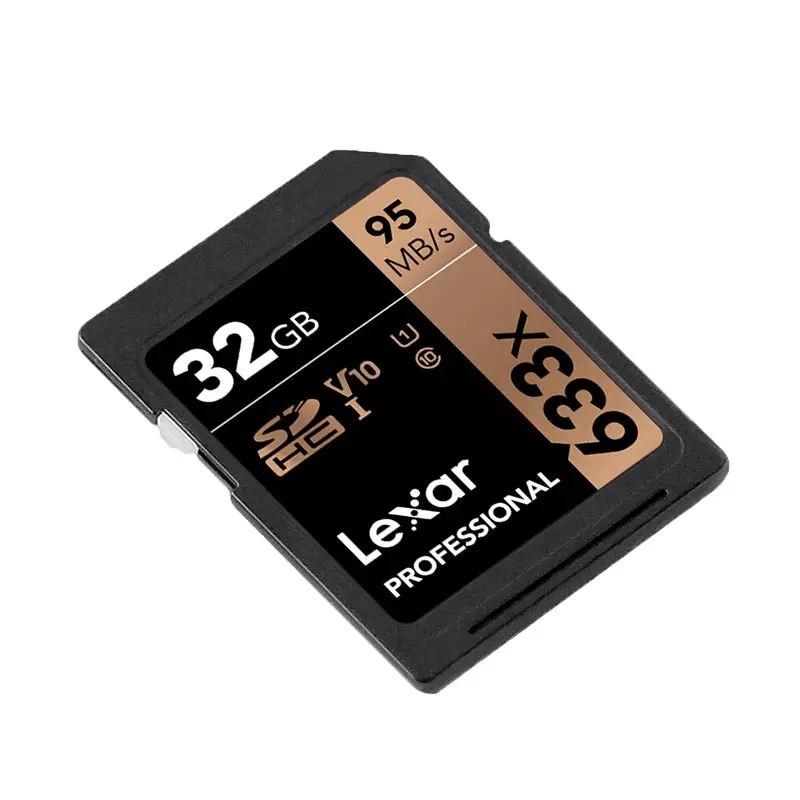 Lexar SD Card 32 GB Genuine 95MB s 633x flash card SDHC U1 Class 10 Memory 4