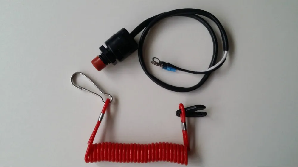 Factory Sale High Quality Outboard Motor Kill Stop Switch & Safety Tether Lanyard For Yamaha / Tohatsu / Honda Boat Motor