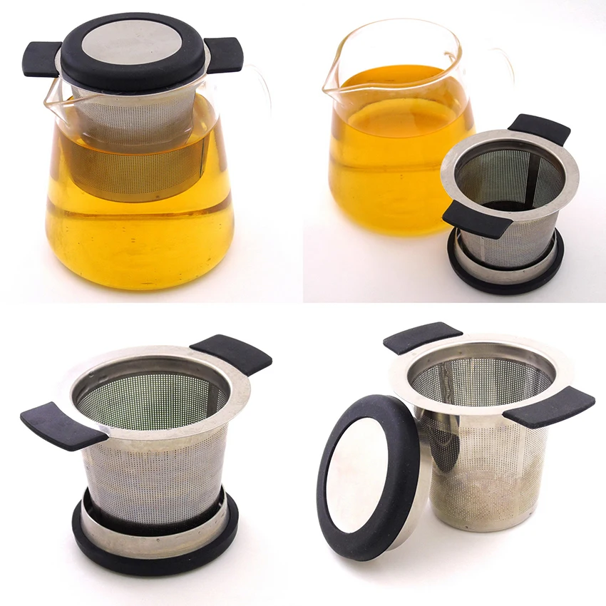 Hot Premium Tea Infuser Brew In Mug Stainless Steel with Long Handles