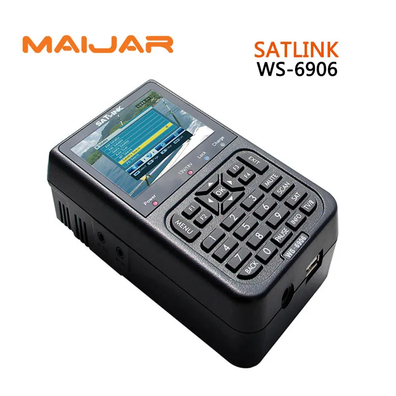 

[GENUINE] Digital satellite finder meter WS6906 Digital terrestrial signal satlink ws-6906 3.5 inch HD TFT LCD display finder