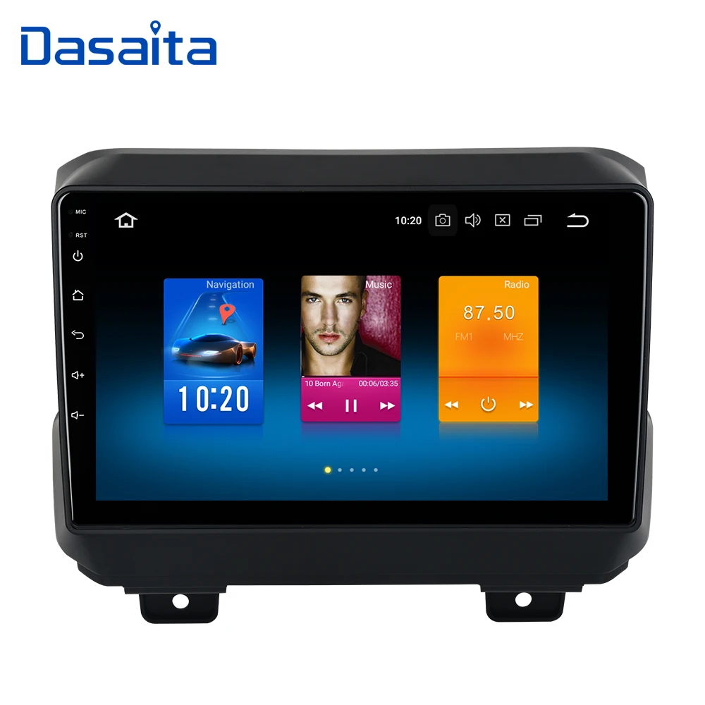 Sale Dasaita 9" 2.5D IPS Android 9.0 for Jeep Wrangler 2018 Radio Multimedia with Build-in Microphone Navi Support Steering Wheel 4G 0 Sale Dasaita 9" 2.5D IPS Android 9.0 for Jeep Wrangler 2018 Radio Multimedia with Build-in Microphone Navi Support Steering Wheel 4G 0