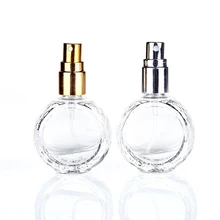 1 шт. 10 мл пустой прозрачный стеклянный парфюмерный флакон с распылителем испарителя может быть заполнены спрей дух путешествий портативный