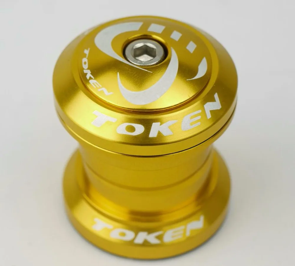 

TOKEN Threadless Headset 28.6MM 1-1/8' GOLD MTB STORE CLEARANCE
