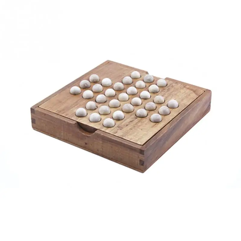 Деревянный мраморный Пасьянс шахматные игры развлекательная игрушка для развития интеллекта забавная обучающая игрушка одиночные