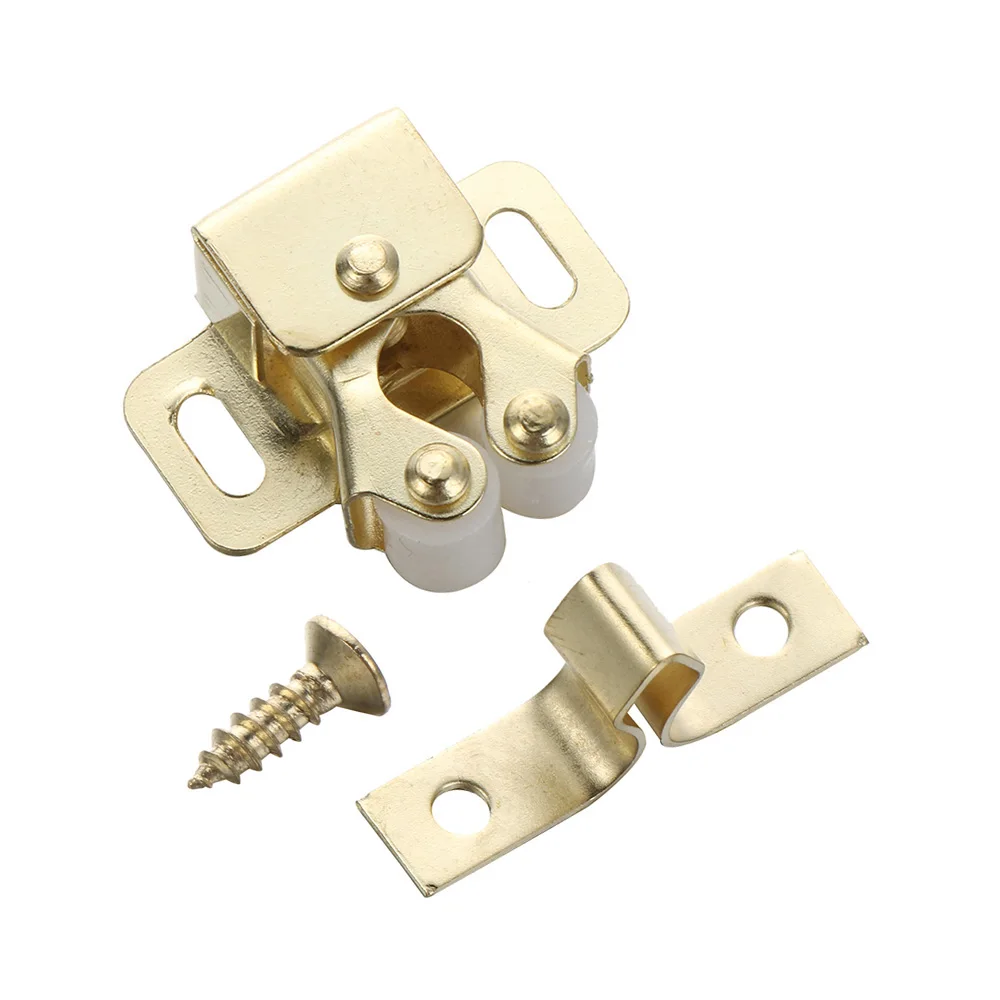 

2SET Magnet Cabinet Catches Door Stop Closer Damper Buffer With Screws Wardrobe Hardware Furniture Fittings