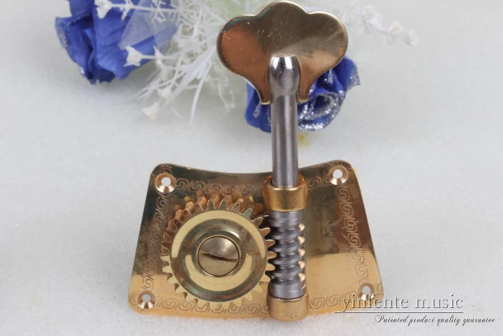  New Upright Double Bass Peg Metal Brass String winder machine Head String Adjuster