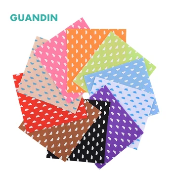 

Printed Felt Fabric Bundle,Polyester Non-woven Felt Cloth for DIY Sewing & Quilting of Dolls & Craft/1mm Thickness,10pcs,15*15cm