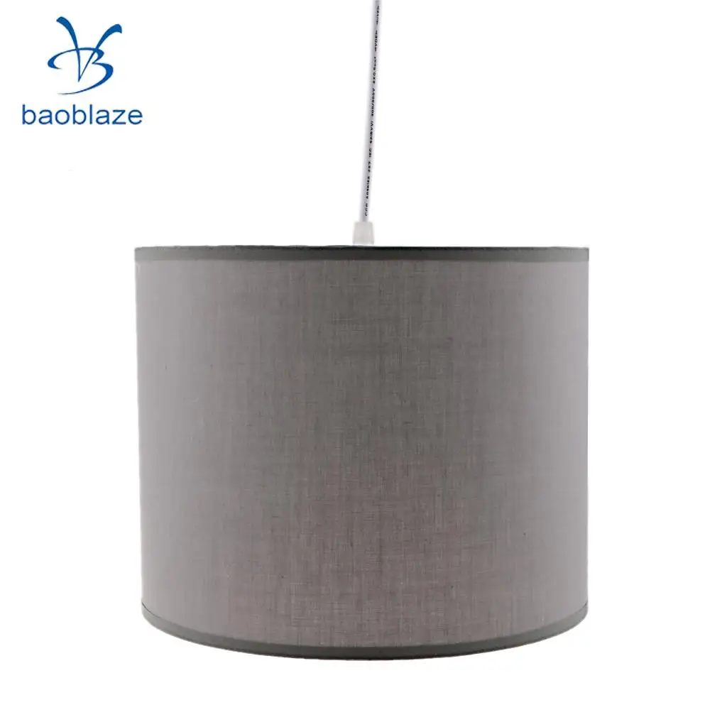 Pair Fabric Chandelier Shade Lamp Shade Cover Ceiling Lampshade Home Lighting