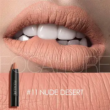 

FOCALLURE 19 colors Nude Matte lipstick Long lasting easy to wear lip crayon pencil waterproof Lip stick make up