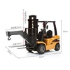 New Forklift Alloy Metal Plastic 1:10 2.4G 8CH M-Power Remote Control RC Monster Car Vehical Multi-Players Toy RC Tractor Trucks 6