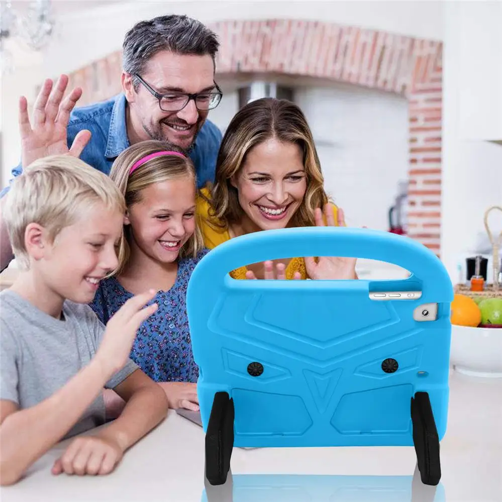 

XSKEMP Lovely robot Kids Friendly Non-toxic EVA Foam Shockproof Stand Cover Cases Protective For Samsung GALAXY Tab J 7.0 T285