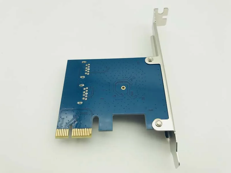 PCI express 1X Слоты Райзер карта E 1 поворот 2 Mini ITX внешний 3 слота адаптер PCIe порт