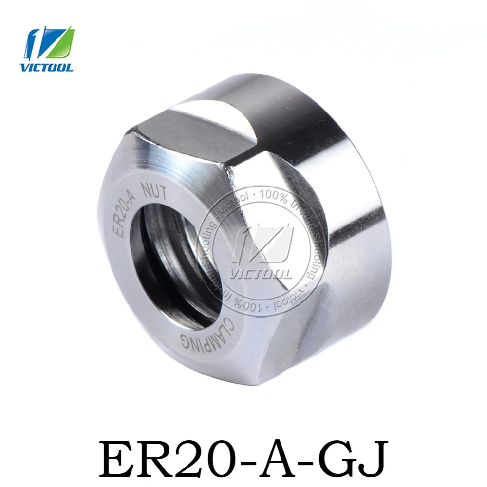 

1pc high precision Accessory Sparepart ER20A-GJ spring collect nut clamping ER20A-GJ for CNC milling engraving machine