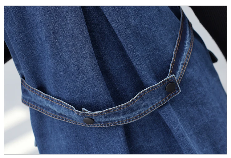 Весна Осень Новая мода Джинсовая куртка безрукавный джинсовый жилет для женщин Длинная Джинсовая Верхняя одежда размера плюс Z272