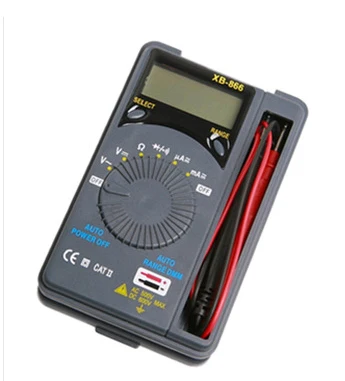 

DHL Fedex 100pcs/lot XB866 Portable AC DC Voltage Current Testing Analog Multimeter W Test Probe Lead