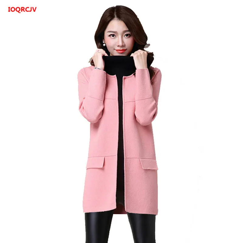 

Spring Autumn Sweaters Women's Cardigans 2019 Knitted Cardigan For Women Plus Size Long Lady's Sweater Coat Female Outerwear 645
