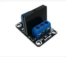 Free Shipping!! 1 channel 5V low level solid state relay 250V2A / with fuse module sensor /Electronic Component