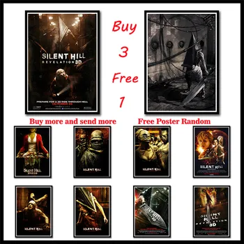 

Silent Hill Horrible movie White Coated Paper Posters HD printing Home Decoration Livingroom Bedroom Frameless