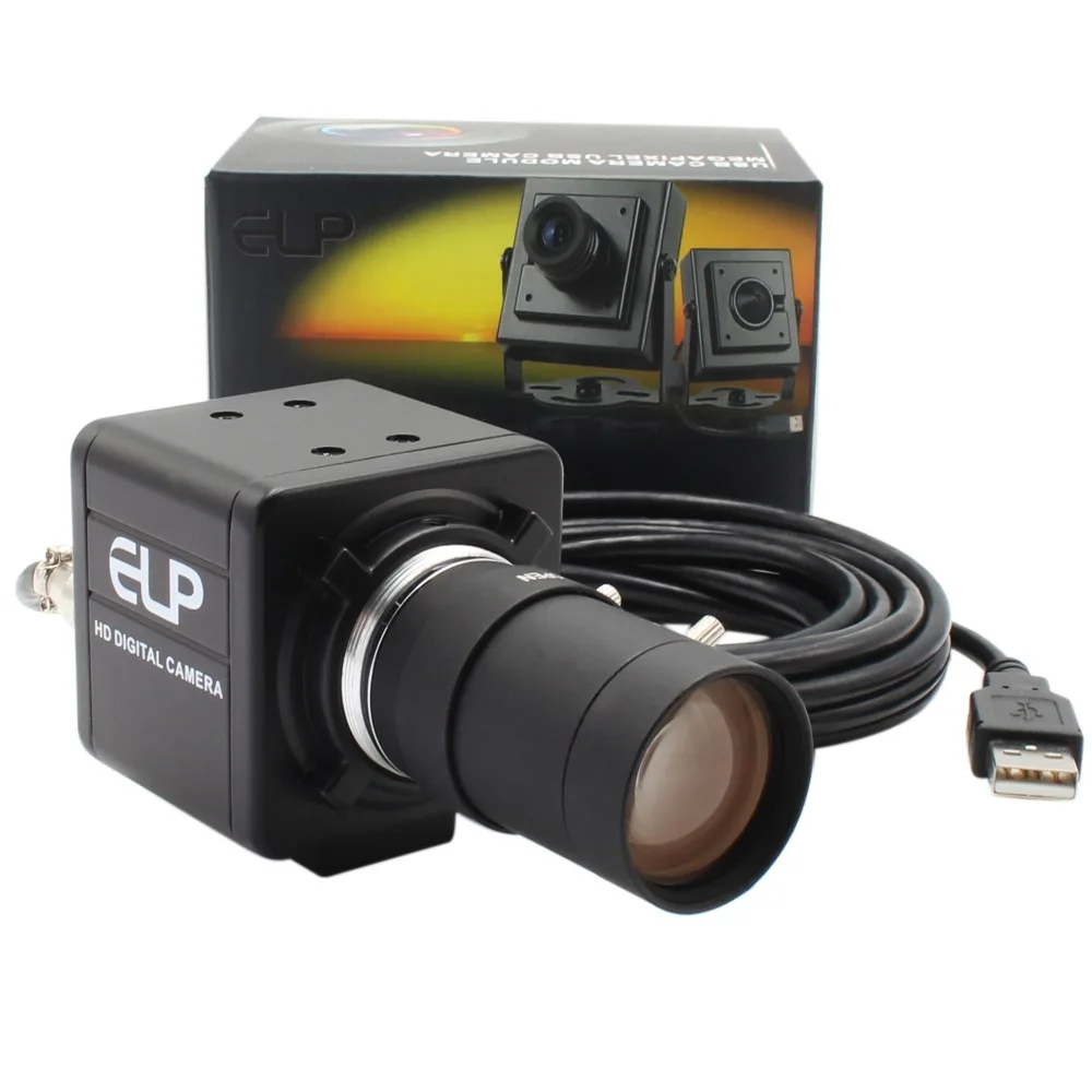 4K 3840x2160 USB веб камера 5 50 мм ручной варифокус объектив Мини Компьютерная для ПК