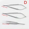 3pcs/set equipment 12cm ophthalmic microsurgical instruments Needle Holder Micro scissors Tweezers hand surgery 3