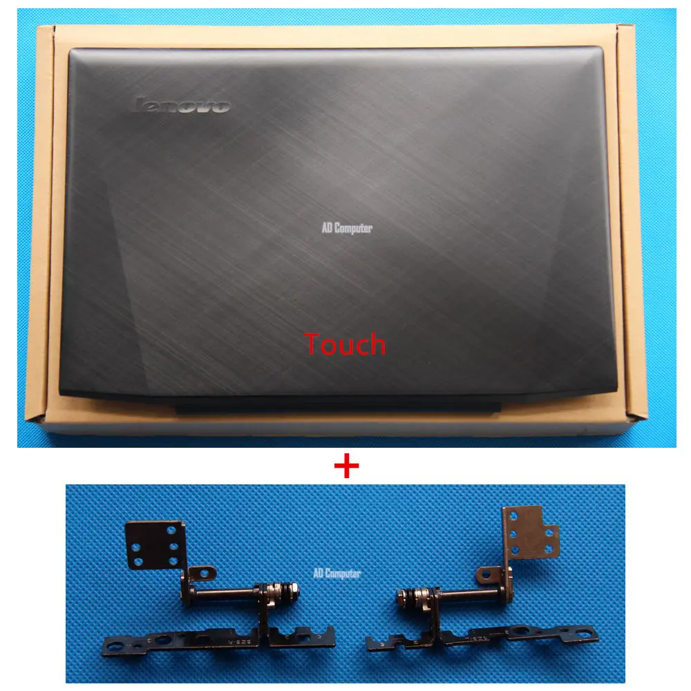 Новая Оригинальная задняя крышка для Lenovo Y50 70 Lcd и петли Touch AM14R000300 AM14R000100|lenovo y50|15.6
