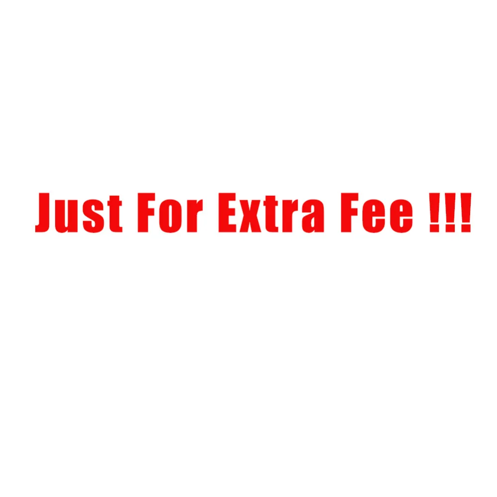 

Just For The Extra Fee ! Additional Pay on Your Order Of The Shippping Fee !