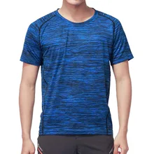 Мужские футболки для бега Новинка года быстросохнущие мужские s спортивная фуфайка в полоску Камуфляжный узор мужские спортивные футболки для бега