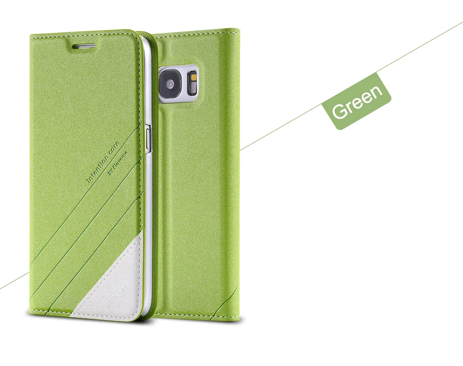 FLOVEME PU Leather Case For Samsung Galaxy S7 S6 S5 Phone Cases Wallet Pouch Card Slot Stand Cover Coque Bag For Galaxy S7 S6 S5 (16)