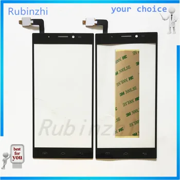 

RUBINZHI Phone Touch Sensor For Doogee F5 Touch Screen Digitizer Panel Replacement Glass Lens With 3M Sticker
