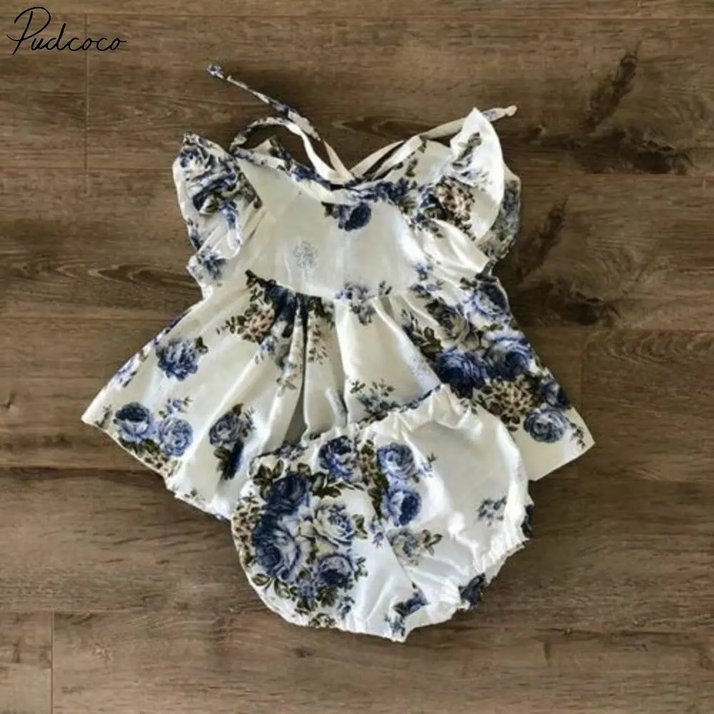 

New Two-piece Suit Floral Print Fly Sleeve Top Small Shorts Baby Girl Summer Outfits Toddler Top Shirt Pants Shorts Clothes Sets