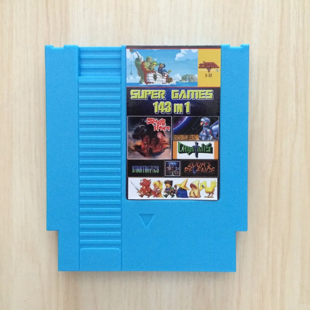 Аккумулятор сохранен 143 в 1 лучших видеоигр всех времен! Contra/Earthbound/Megaman 123456/Turtles 1234