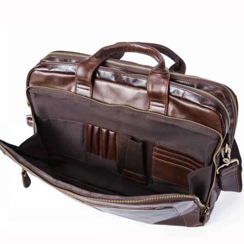 WESTAL Men's Briefcase Male Genuine Leather Men Bags Messenger Bag Leather Laptop Bag for Men Computer/ Document Bags 9207 WESTAL Men's Briefcase Male Genuine Leather Men Bags Messenger Bag Leather Laptop Bag for Men Computer/ Document Bags 9207