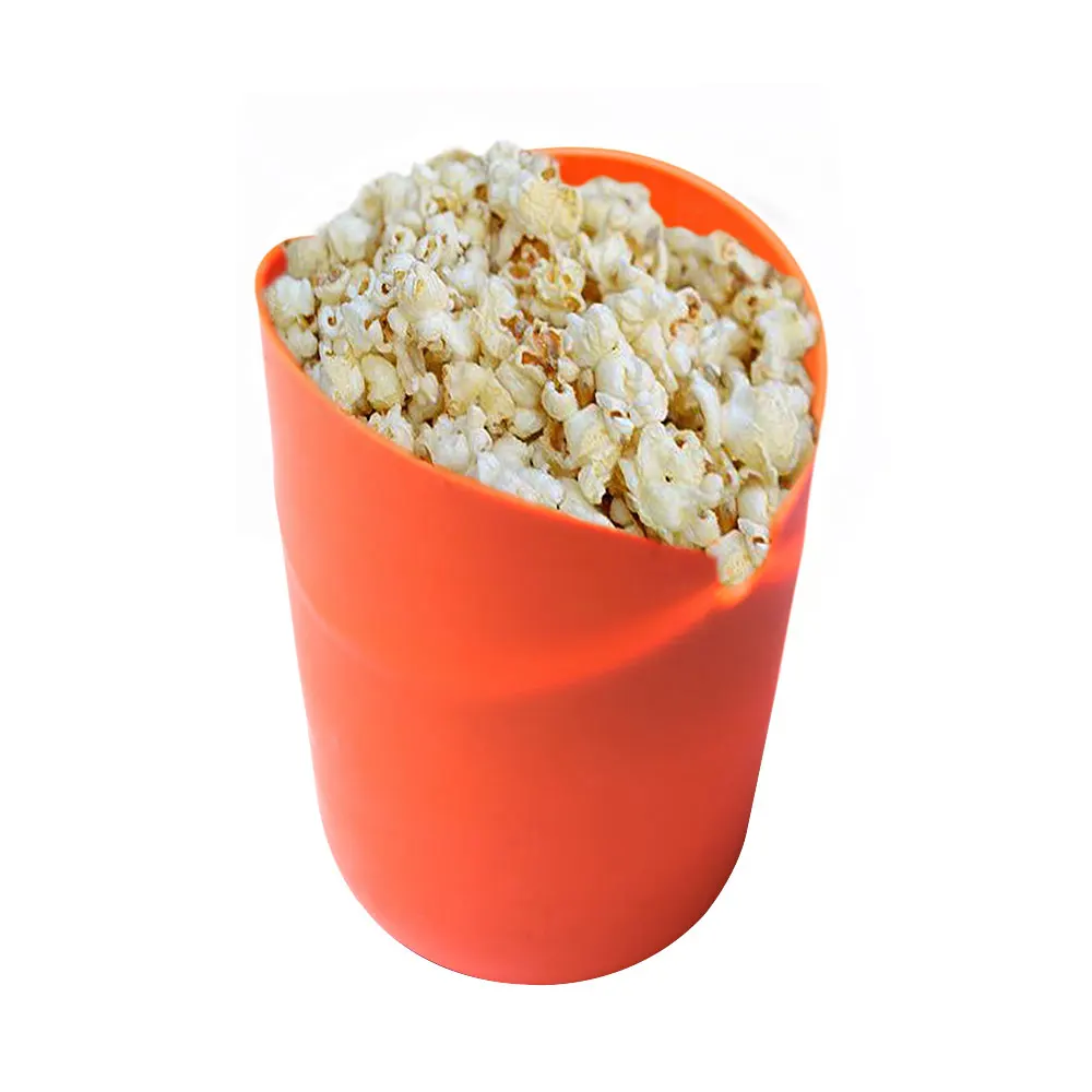 Popcorn Maker Bucket Microwave Pop Corn Bowl Maker Popcorn Baking Tool