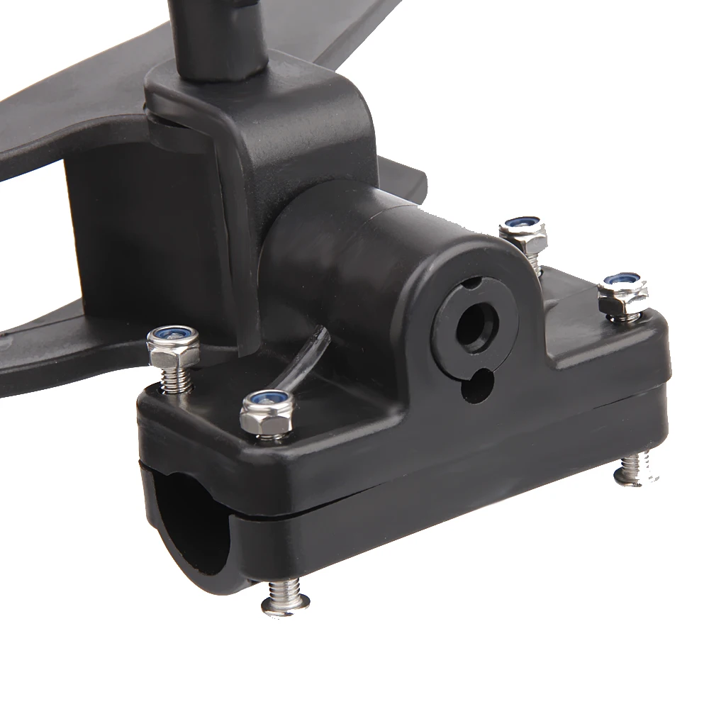 360 Degrees Adjustable ABS Plastic Fishing Rod Rest Holder for Boat Kayak Yacht Rail  Fishing Accessories
