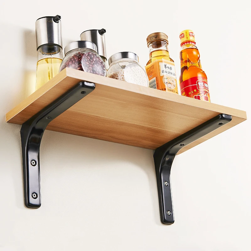 75MMx75MM Tripod bracket wall hanging right angle laminate fixed word