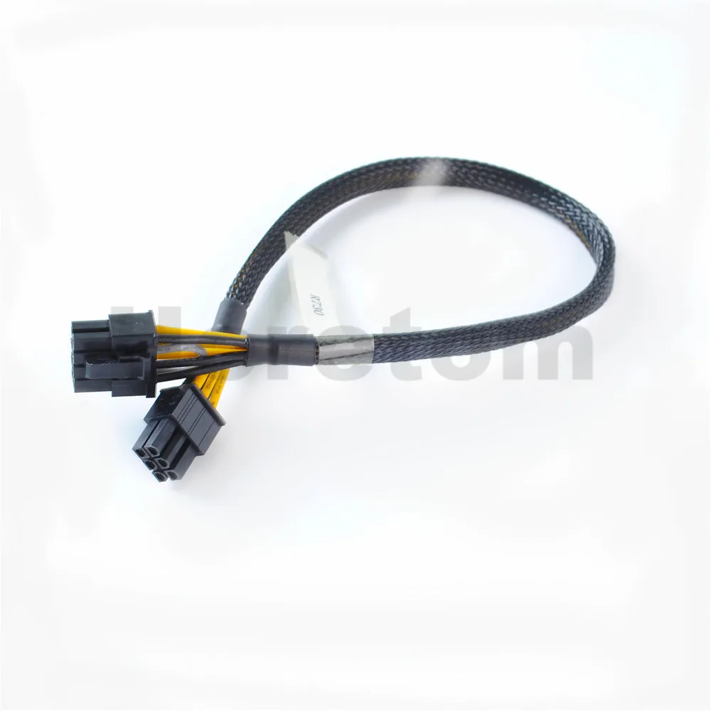 

Express Free Shipping New 8pin to 6pin GPU Video Card Power Adapter Cable 35CM For Dell PowerEdge R730 R730XD