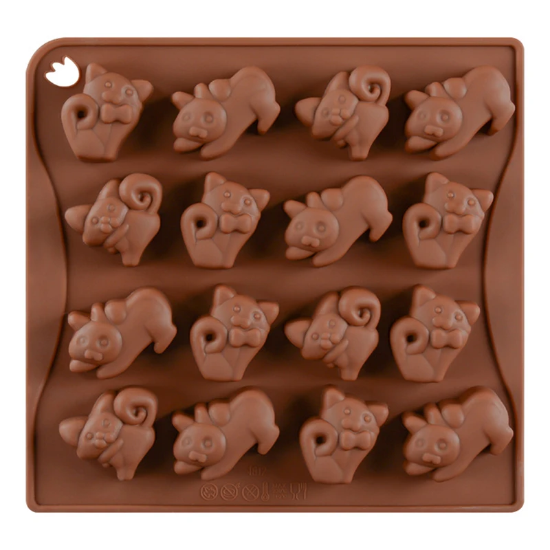16-holes-Cat-Shape-Cartoon-Animal-Silicone-DIY-Chocolate-Mold-Cookies-Ice-Cube-Tray-Baking-Tool