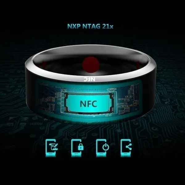 Новые многофункциональные умные кольца NFC водонепроницаемое умное кольцо для ношения на пальце, цифровое кольцо для смарт-фитнеса, аксессуары