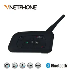 2018 V4 1200 м мотоцикл Bluetooth система внутренней связи для шлема Байкер домофон 4 всадники гарнитура громкоговоритель домофона