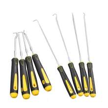 4 шт. хорошее качество уплотнительное кольцо масла инструменты для уплотнения удаление скребка крюк инструмент Экстрактор Съемник резиновая отвертка ручные "сделай сам" инструменты