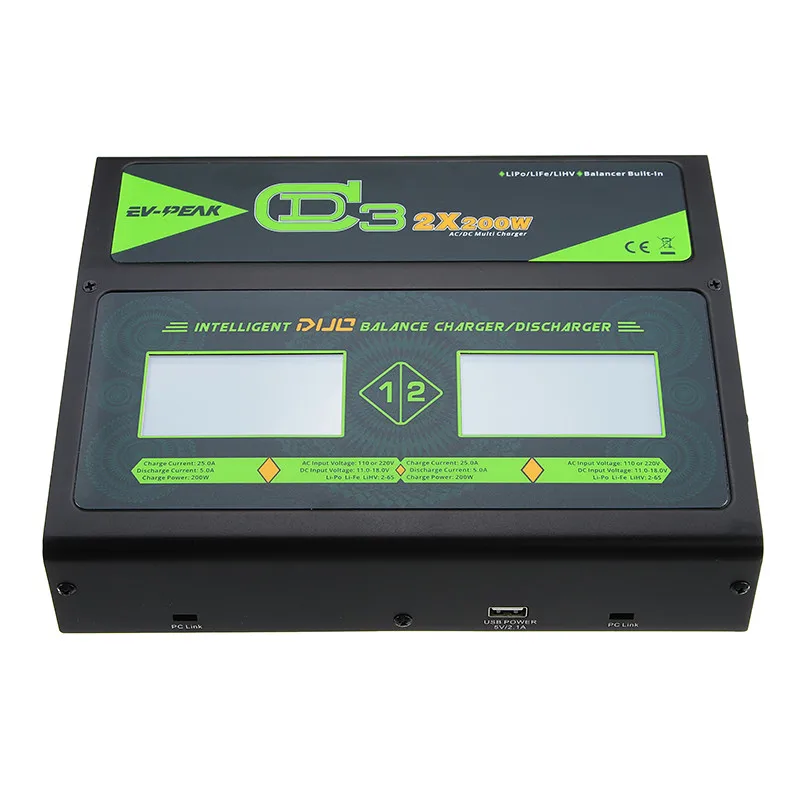Высокое качество EV-PEAK CD3 2X200 W 25A двойного переменного тока/постоянного тока для