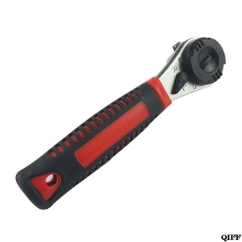 

Adjustable 6-22 Ratchet Wrench Multi-Function Auto Repair Quick Release Combination Manual Spanner Portable Worker Tool Jun14